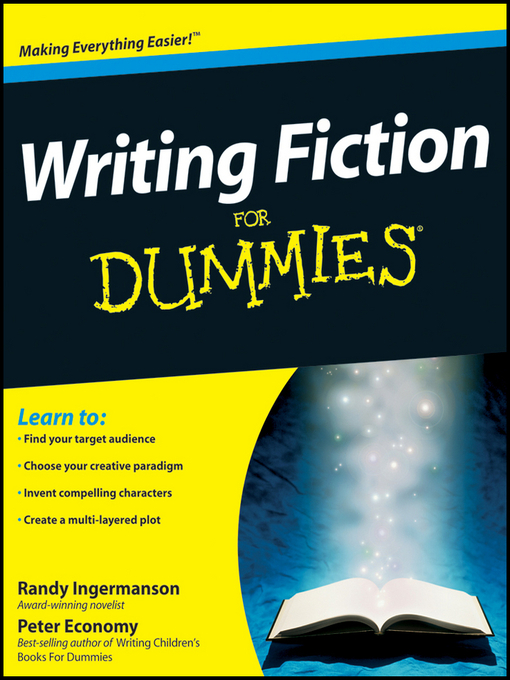 Title details for Writing Fiction For Dummies by Randy Ingermanson - Wait list
